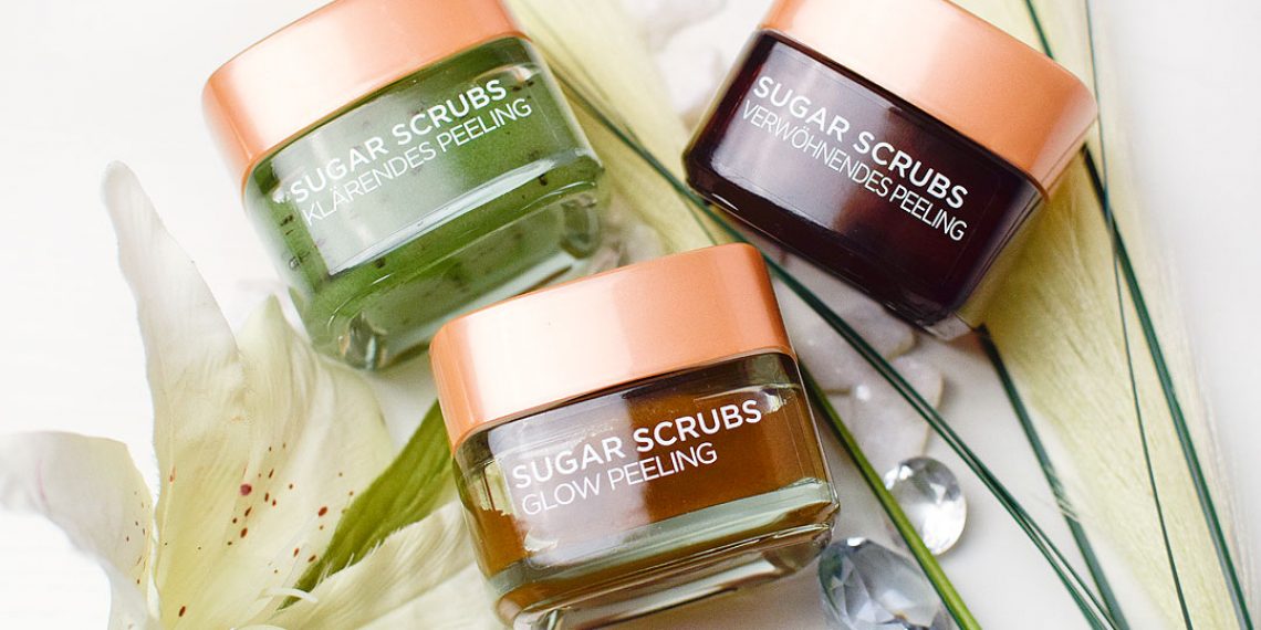 Peeling ważna rzecz – testuję 3 nowe sugar scrubs od Loreal – opinie, efekty, wrażenia